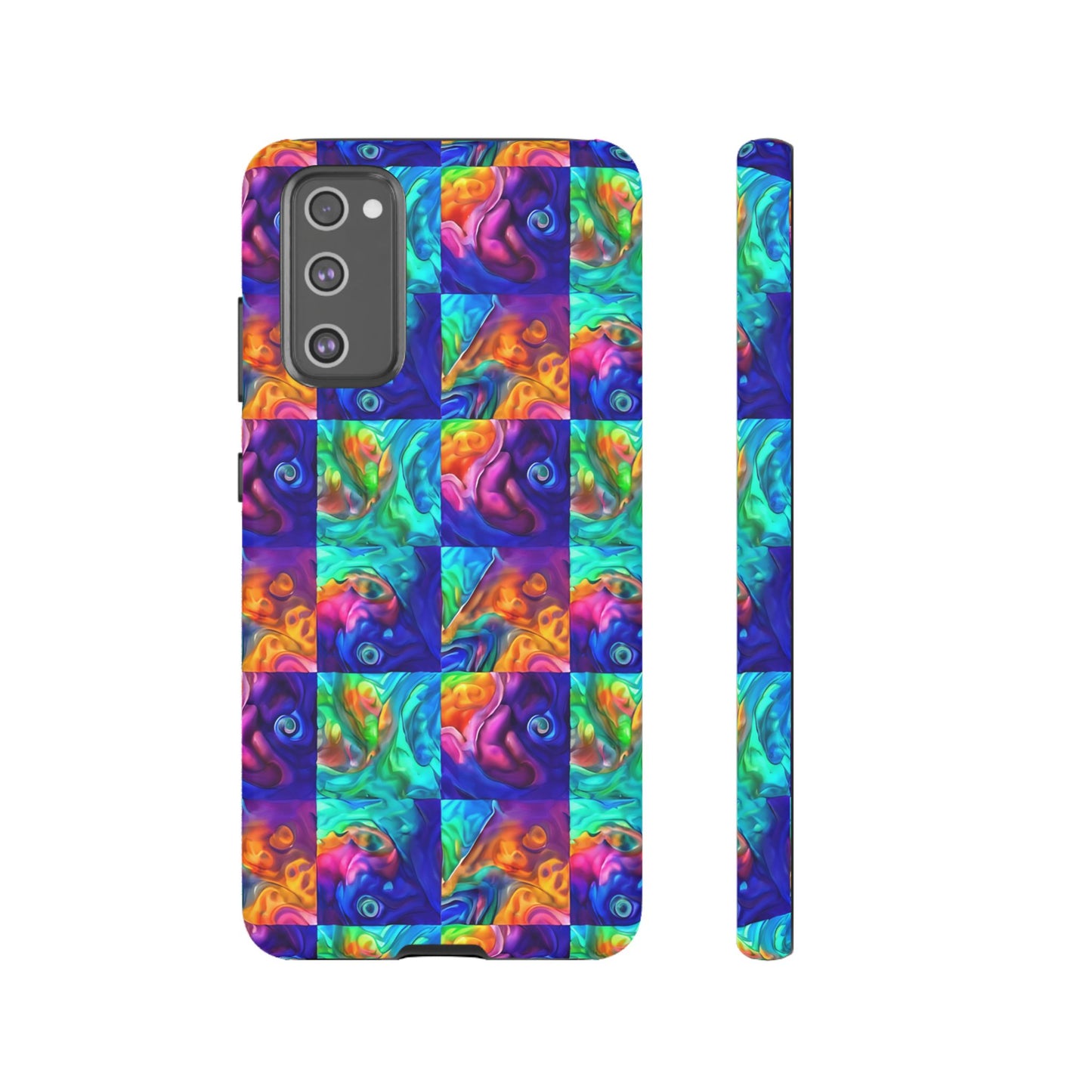 Abalone Swirl Samsung Phone Case — Glowing Shell Design