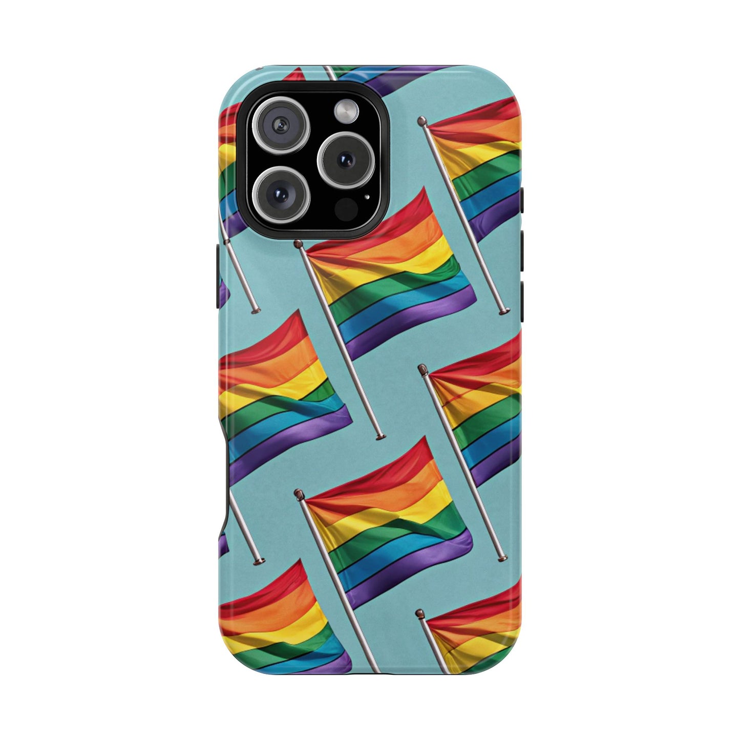 Celebrate Pride Flag iPhone Case