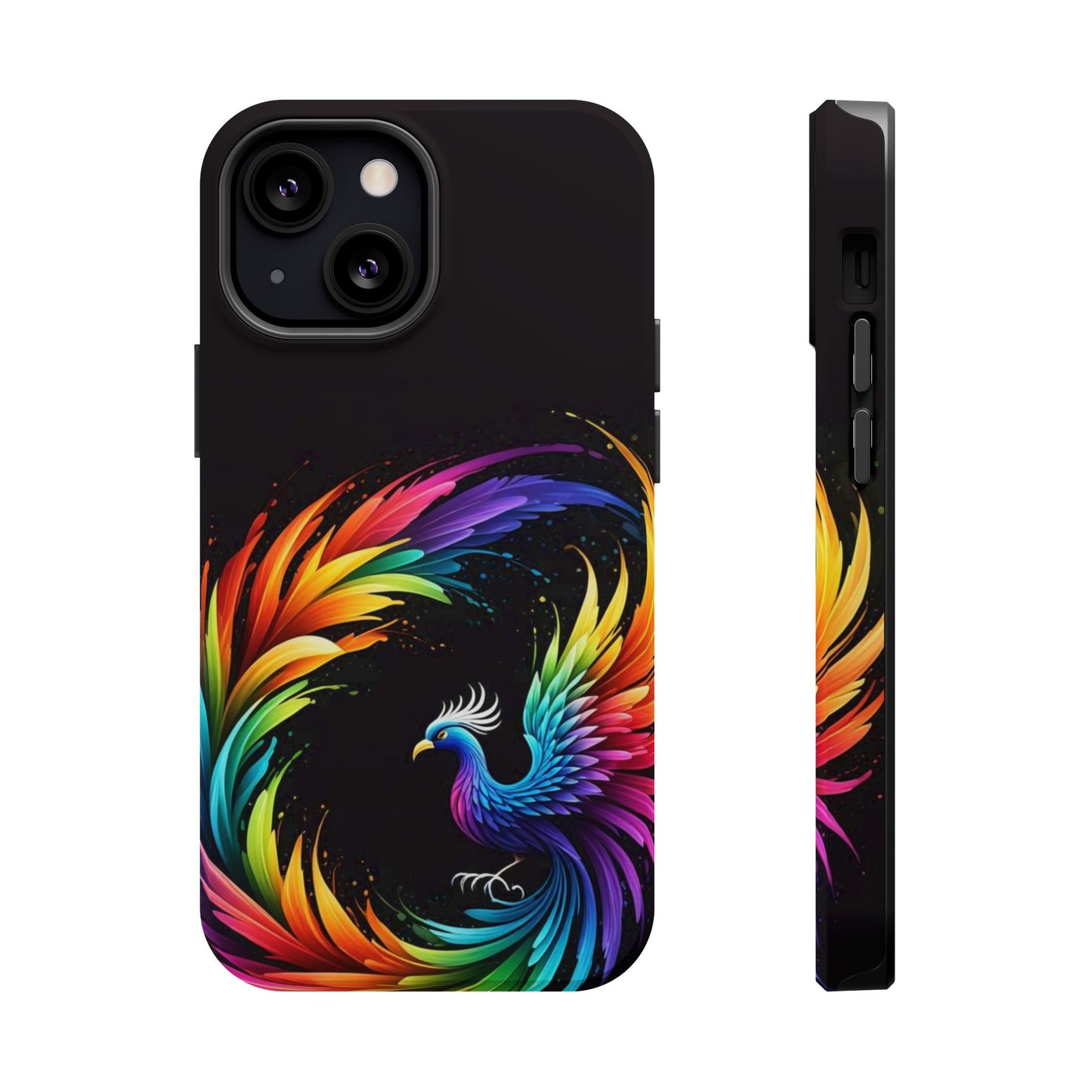 Rainbow Phoenix Design iPhone Tough Case
