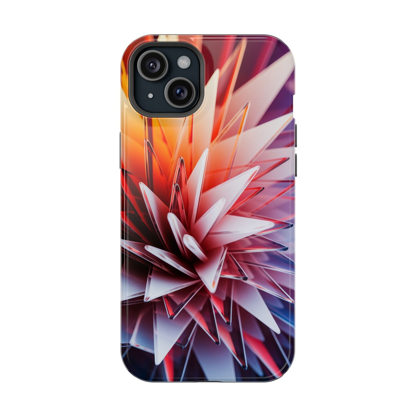 Glass Flower Inspired iPhone Tough Case