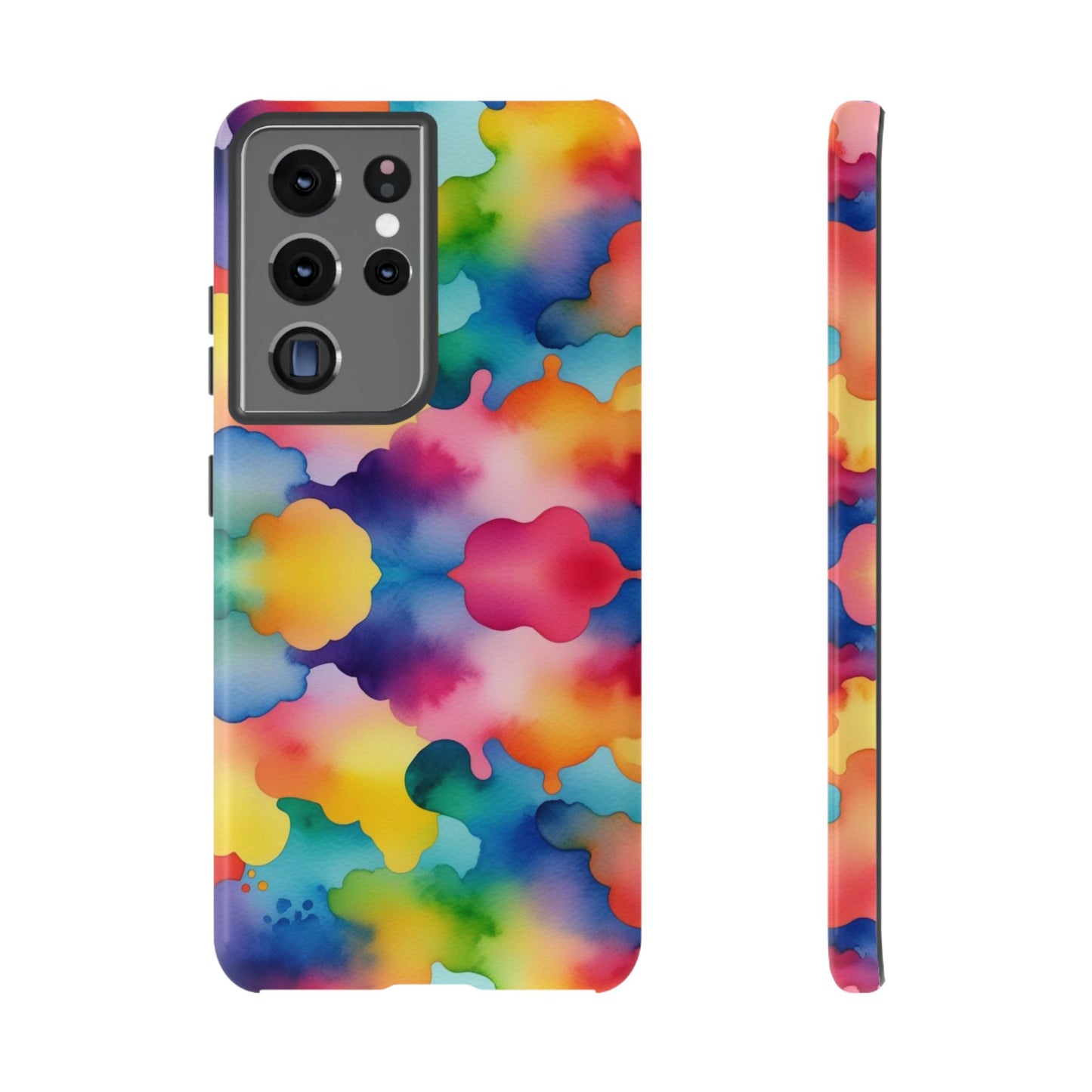 Rainbow Watercolor Samsung Tough Case