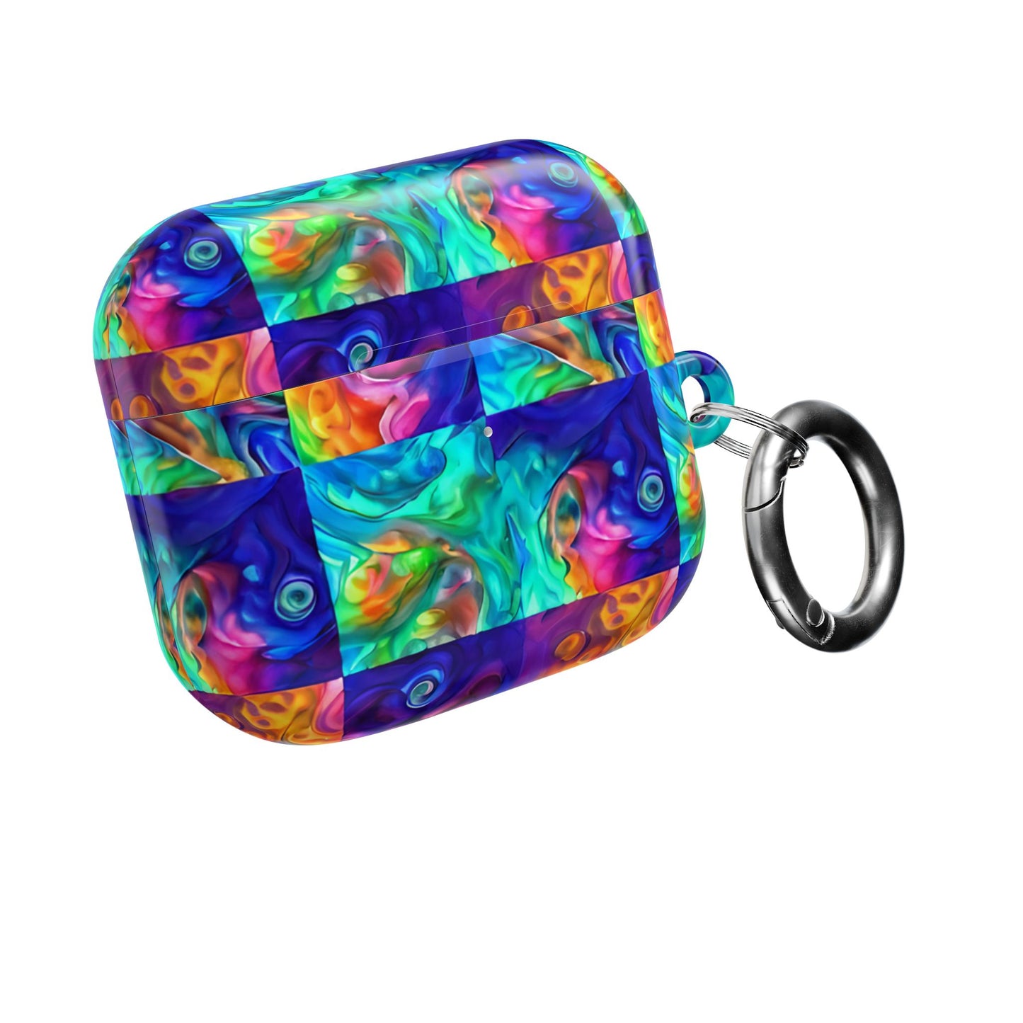 Abalone Swirl AirPod Case — Glowing Shell Protective Cover