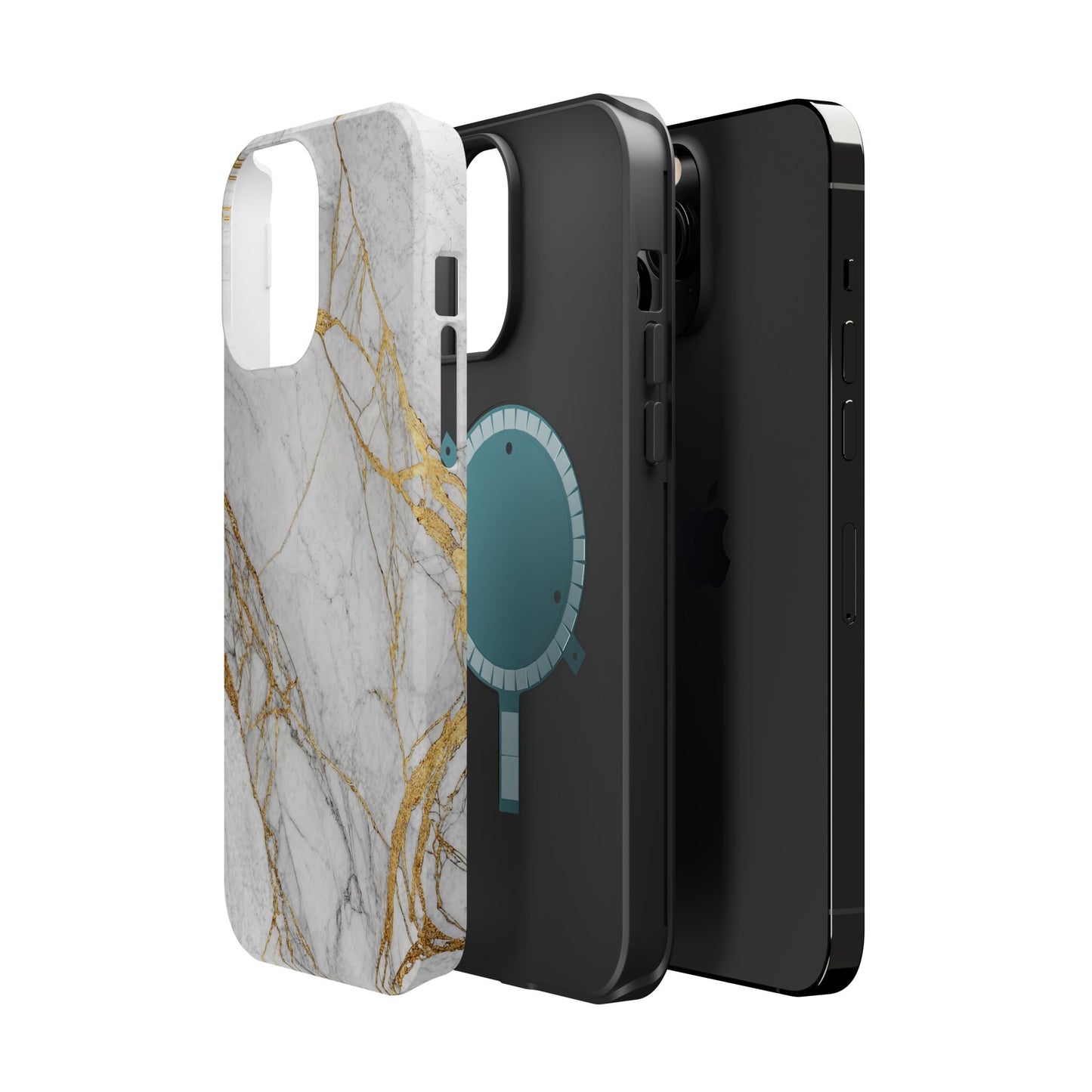 Golden Marble iPhone Tough Case