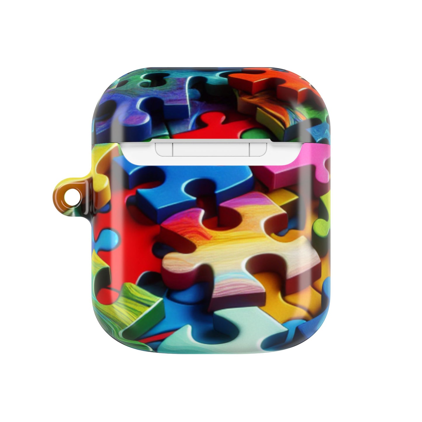 Rainbow Puzzle AirPod Case