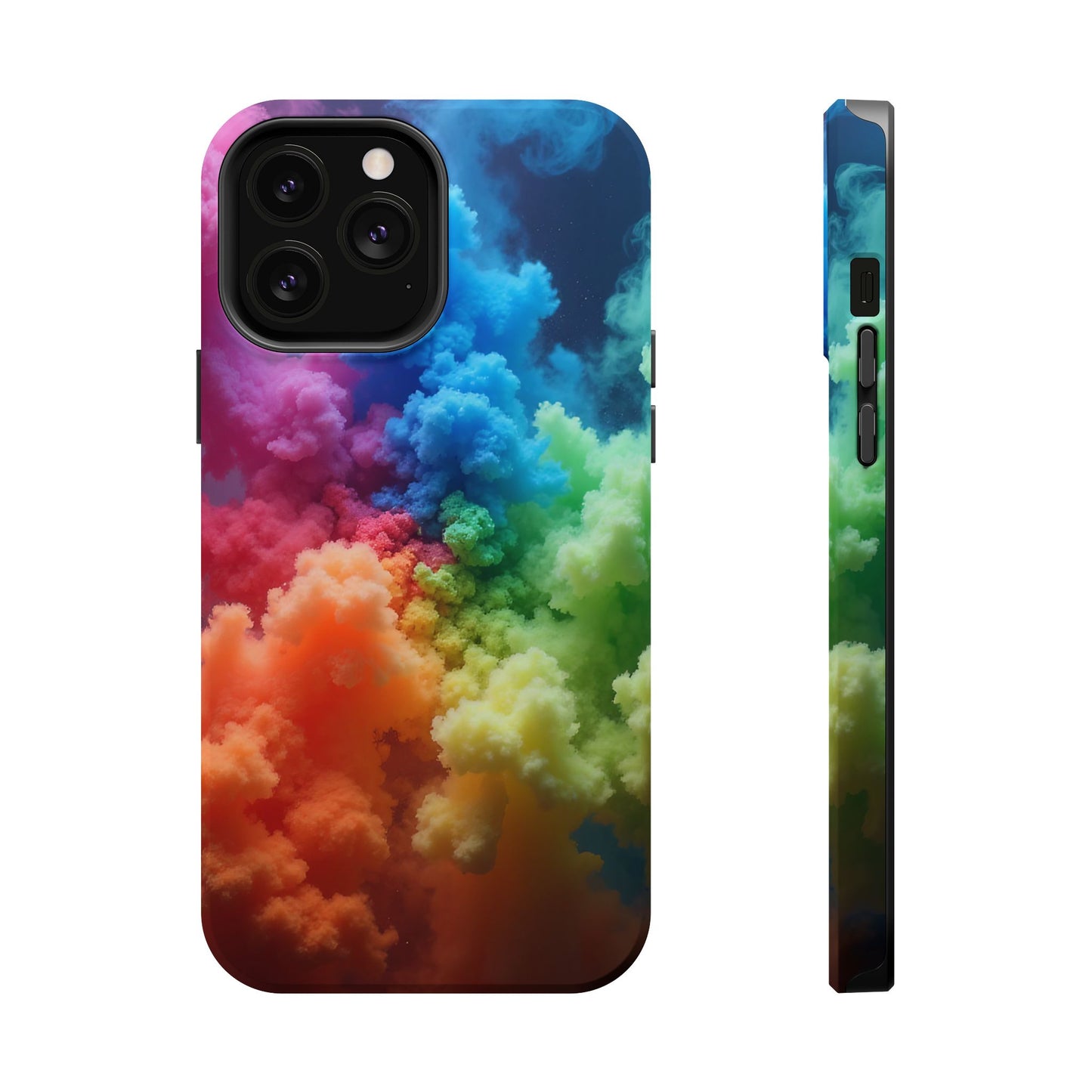 Rainbow Mist Tough Magnetic iPhone Case
