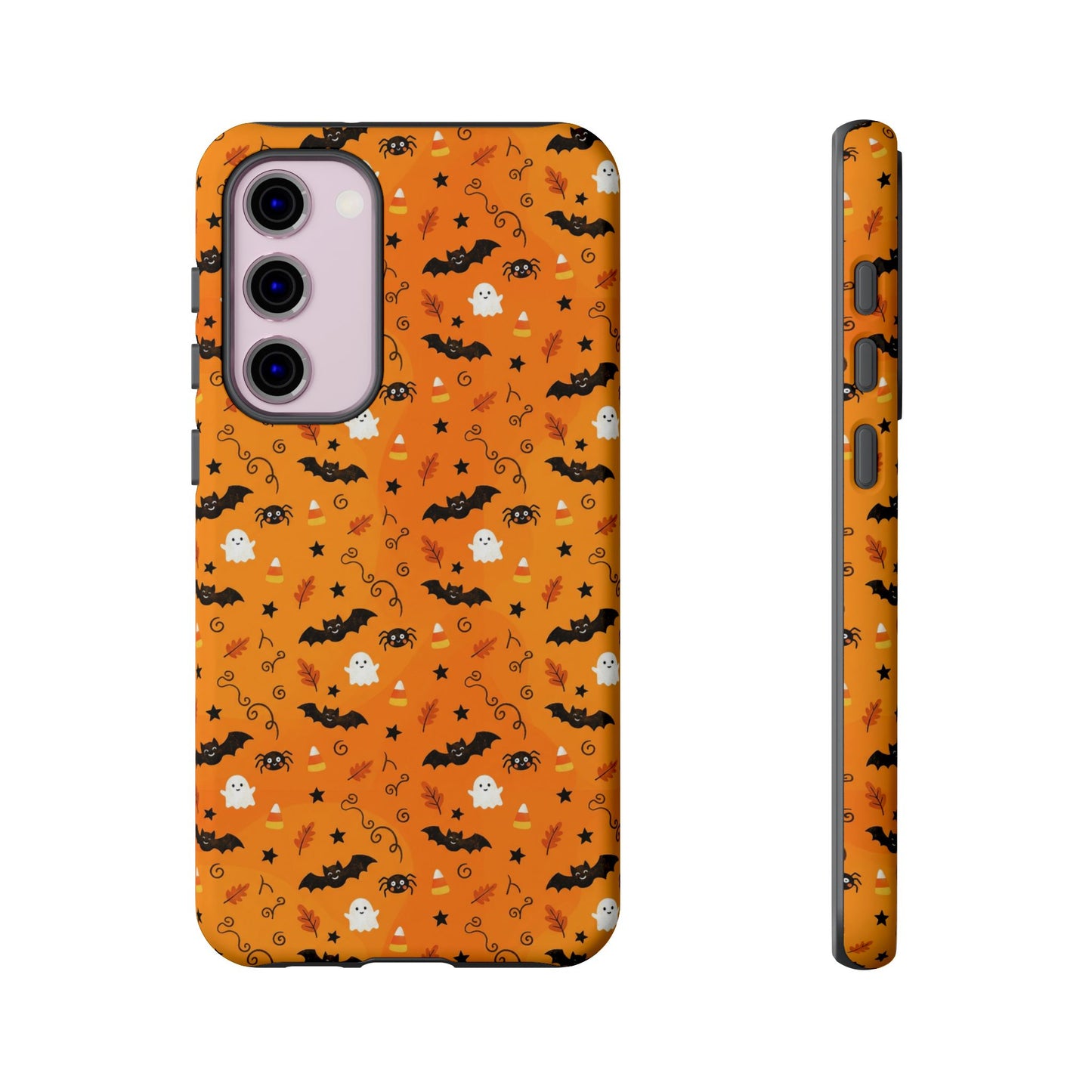 Boo-tiful Halloween Bat & Ghost Tough Phone Case