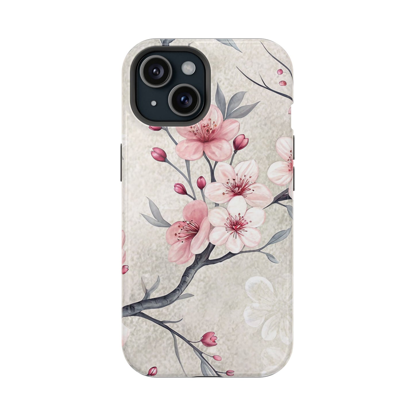 Japanese Cherry Blossom Magnetic iPhone Tough Cases
