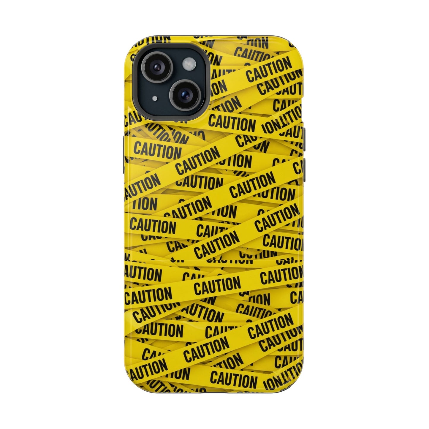 iPhone Tough Case - Caution Tape Design