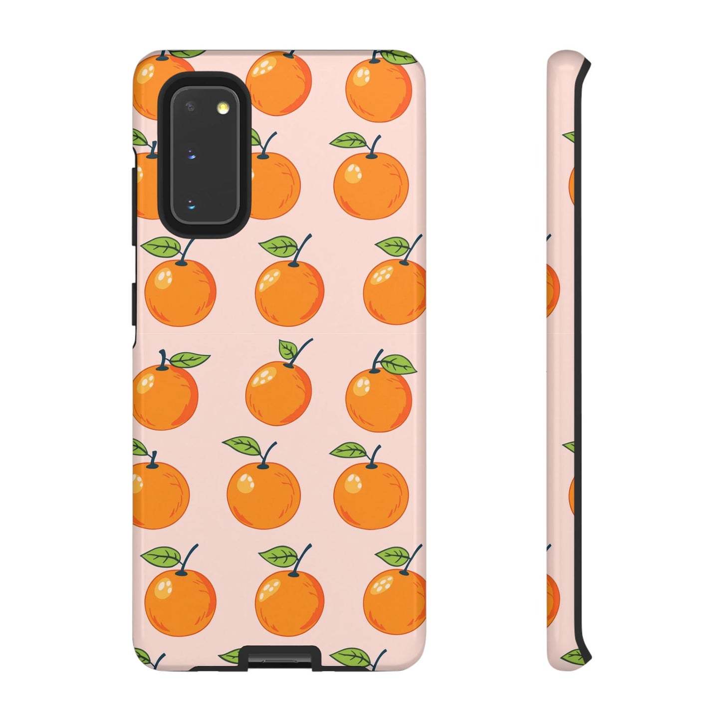 Orange Fruit Design Samsung Tough Phone Case