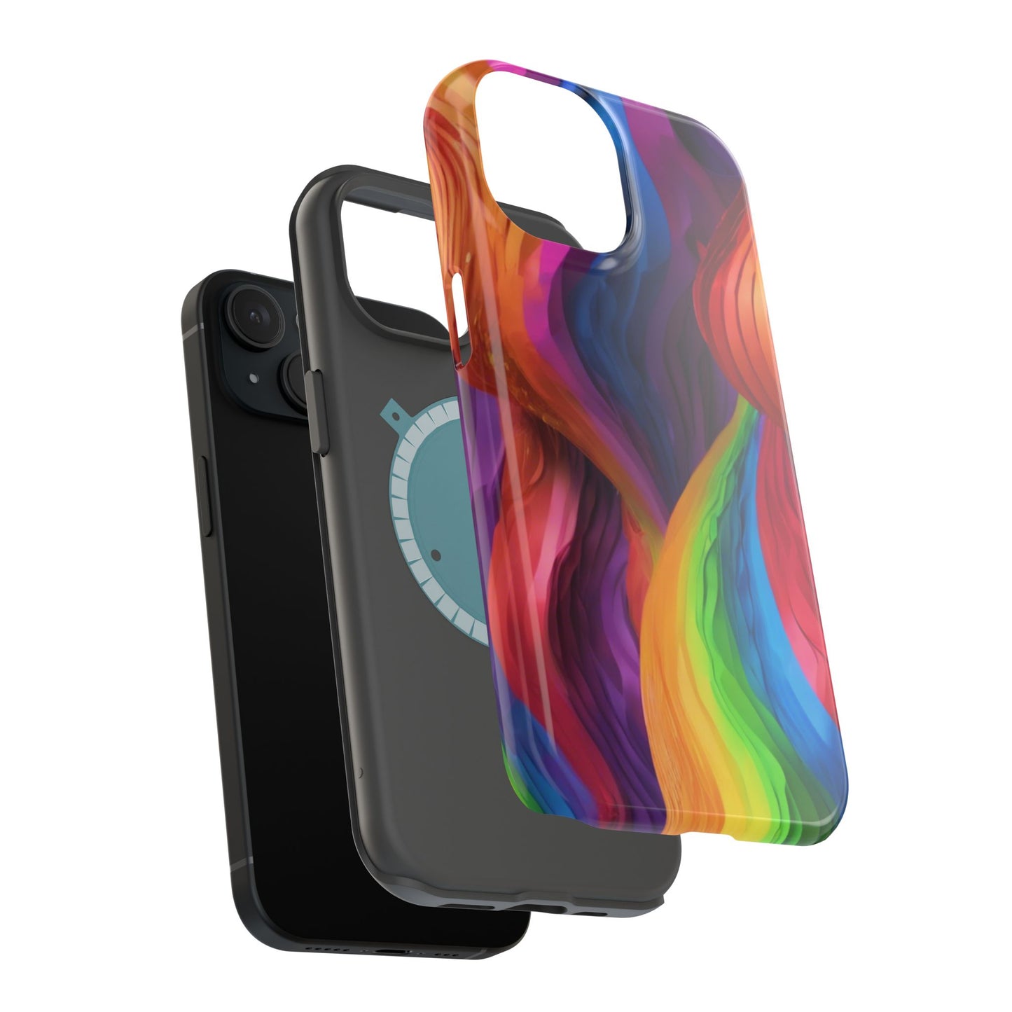 Rainbow Waterfall iPhone Tough Case