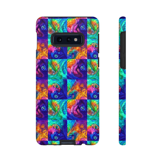 Abalone Swirl Samsung Phone Case — Glowing Shell Design