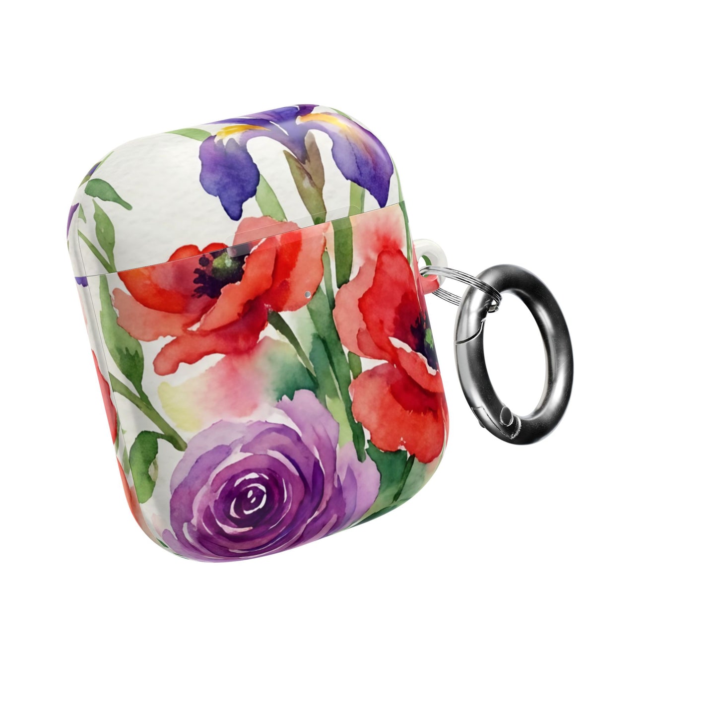 Watercolor Bouquet AirPod Case — Floral Protective Earbud Cover