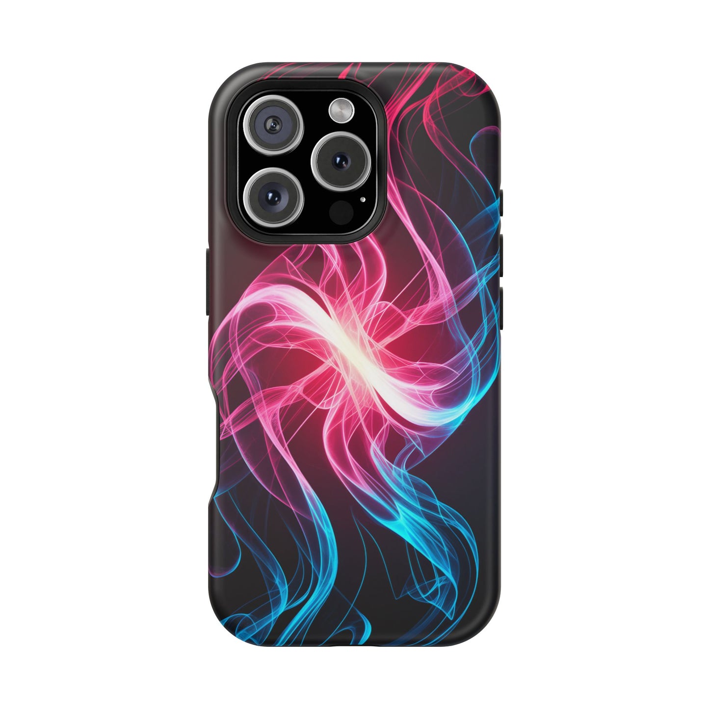 Red White and Blue Swirl Design iPhone Tough Case