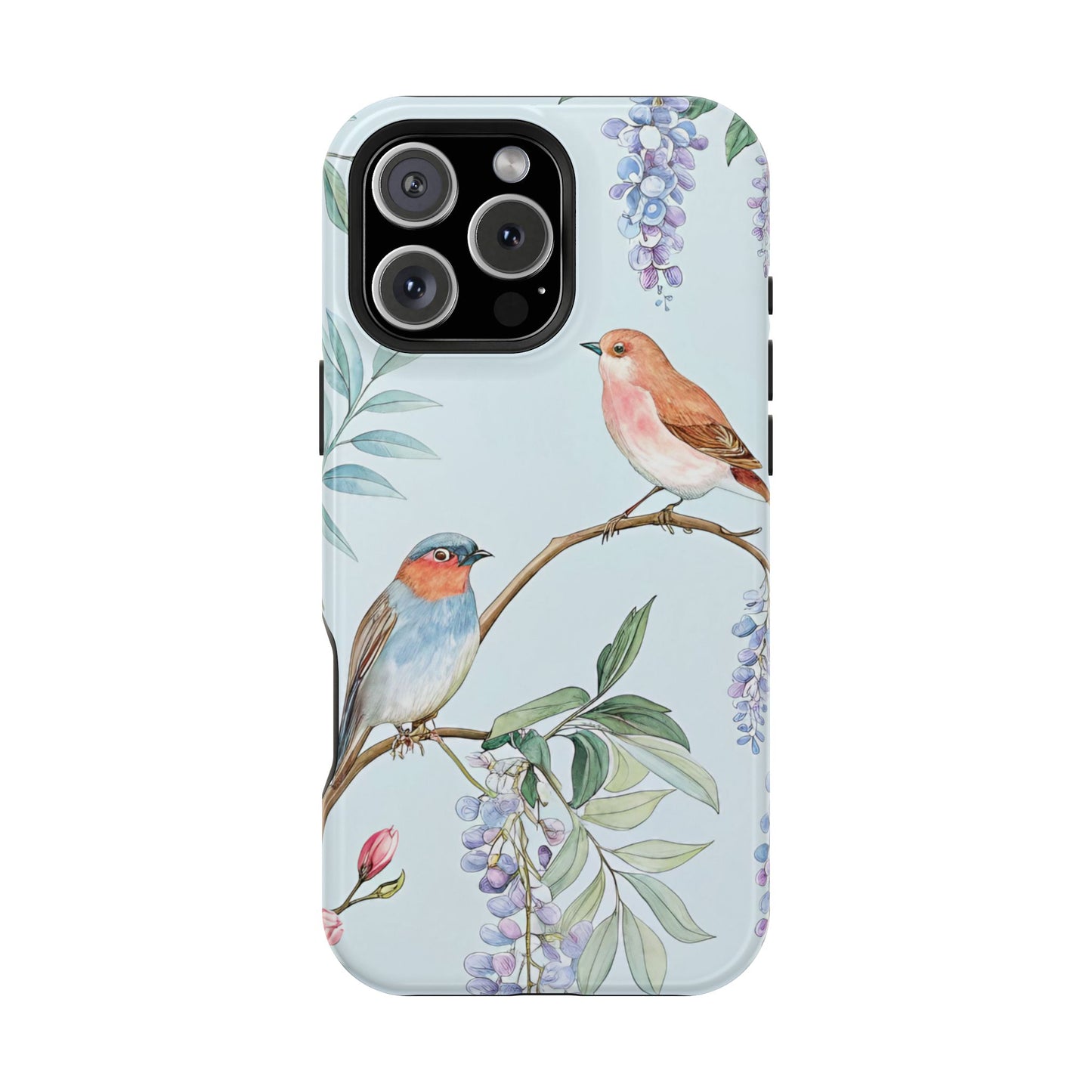 iPhone Tough Case - Spring Bird Design