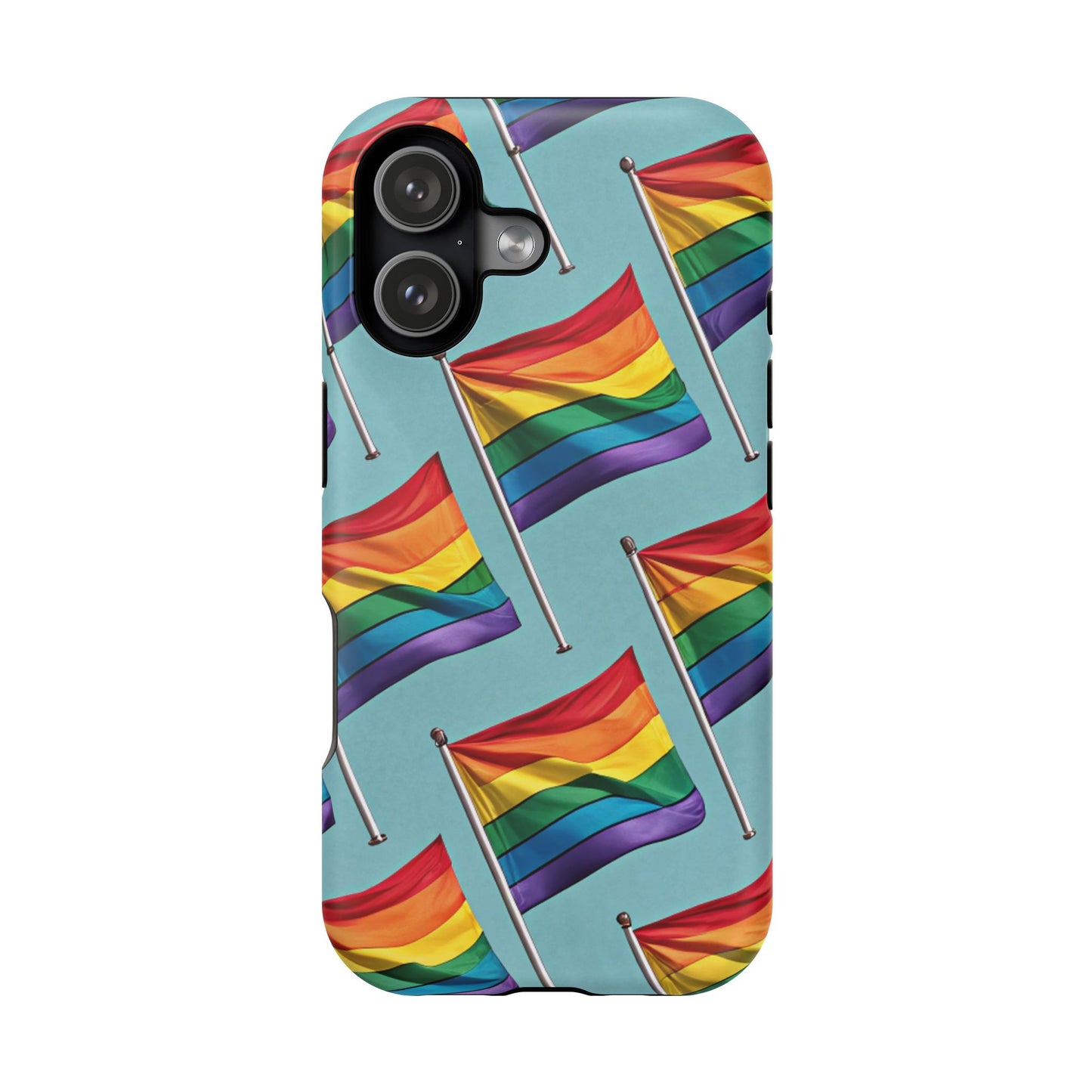 Celebrate Pride Flag iPhone Case