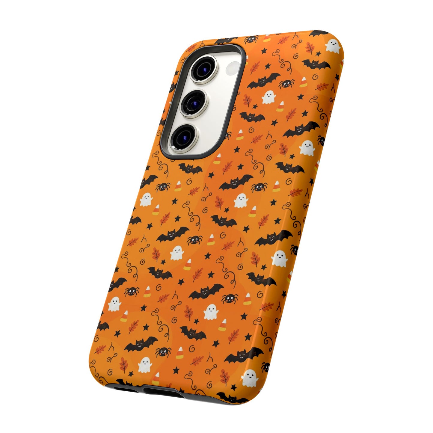 Boo-tiful Halloween Bat & Ghost Tough Phone Case