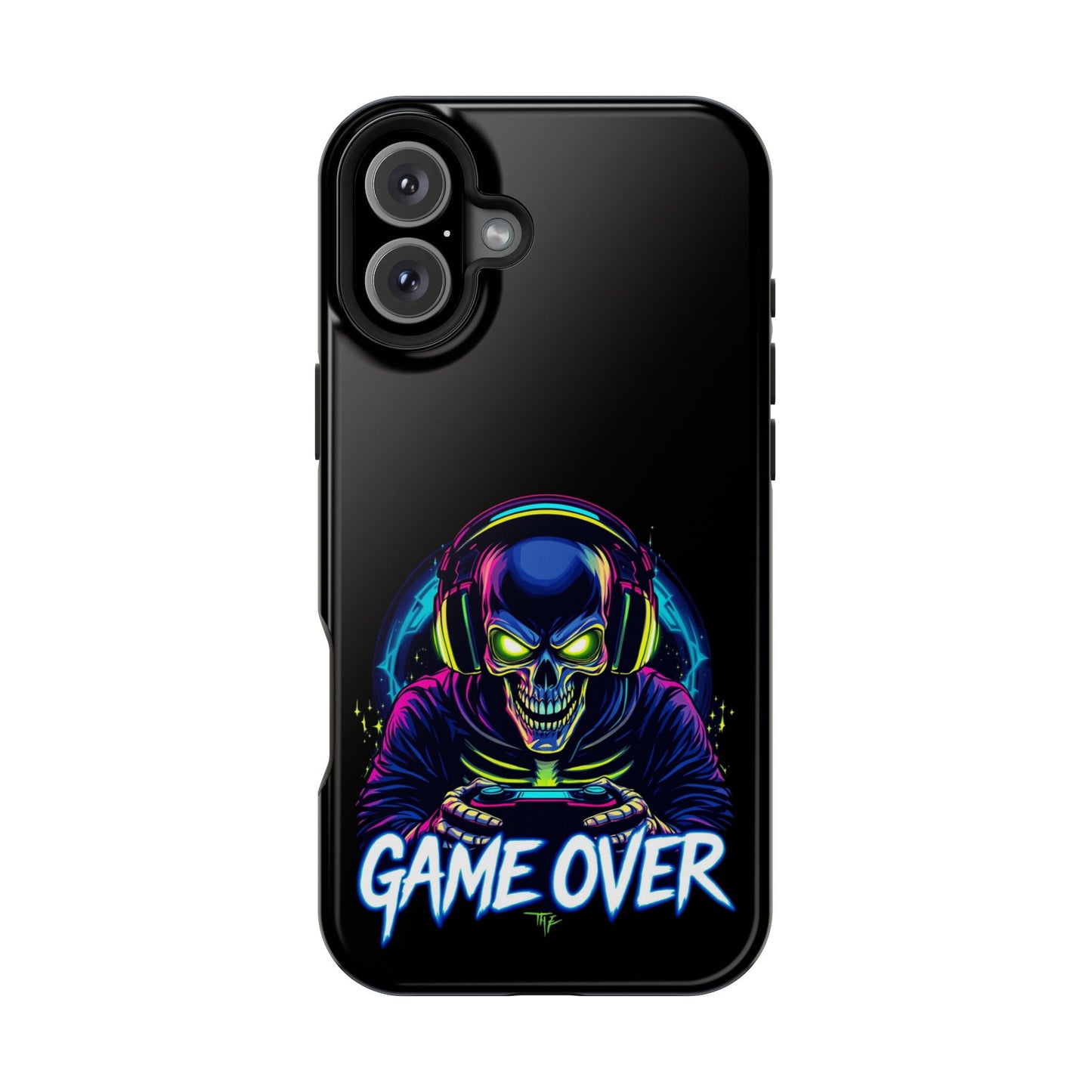 Game Over Gamer iPhone Tough Case - Durable MagSafe® Compatible Cover