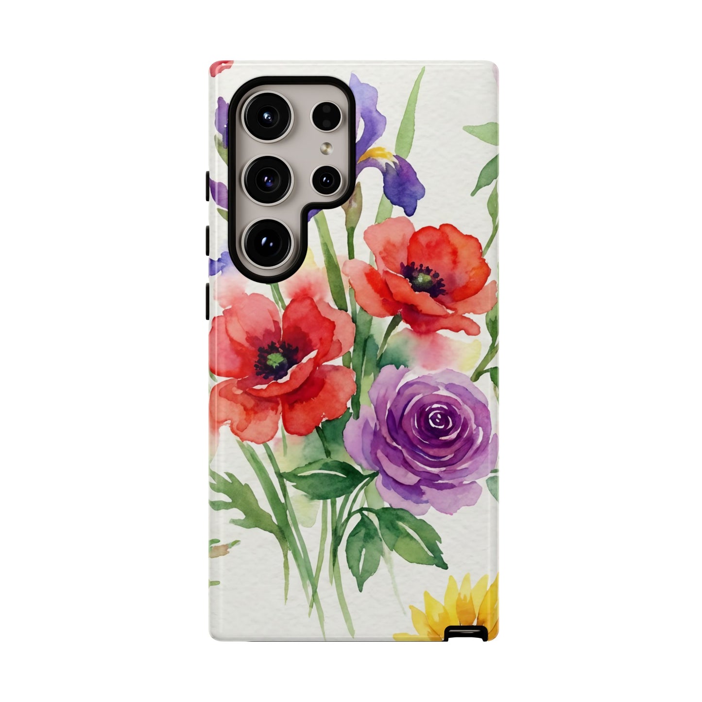 Watercolor Bouquet Samsung Phone Case — Tough Cases