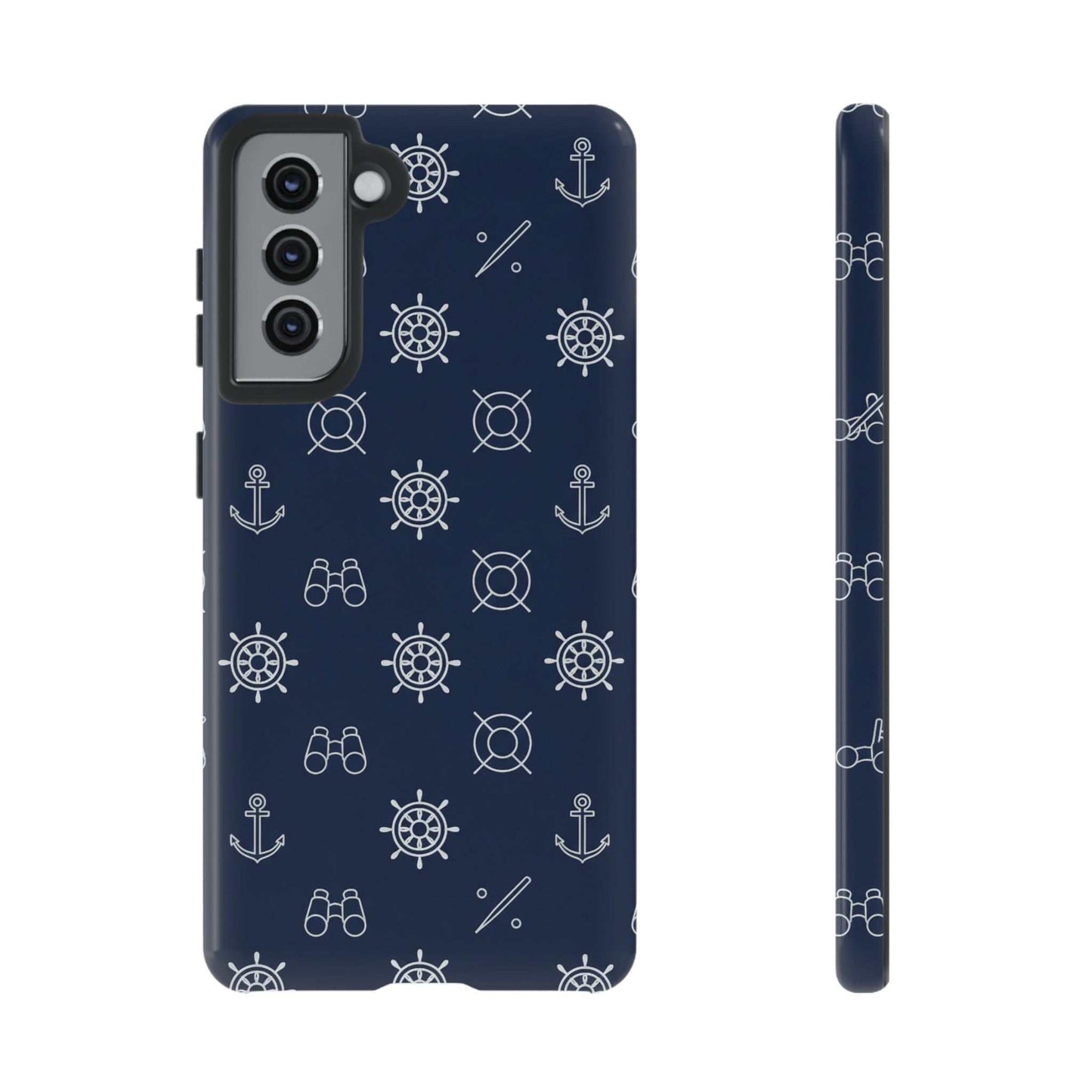 Minimalist Nautical Samsung Phone Case — Tough Case Protective Cover