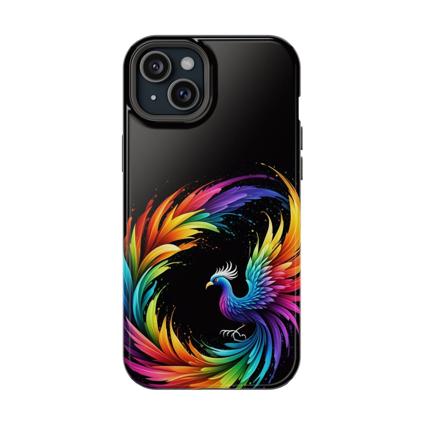 Rainbow Phoenix Design iPhone Tough Case