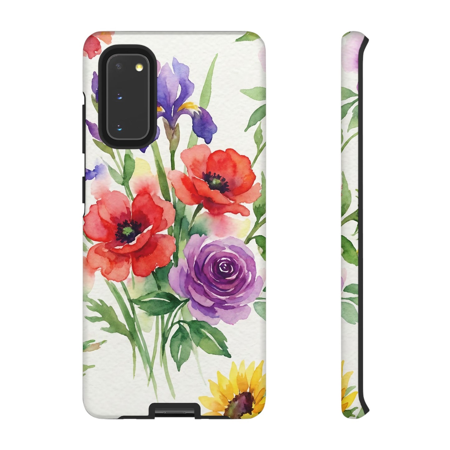 Watercolor Bouquet Samsung Phone Case — Tough Cases