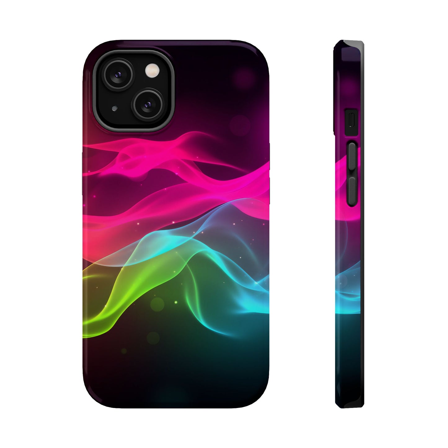 Ride the Rainbow Wave iPhone Tough Case