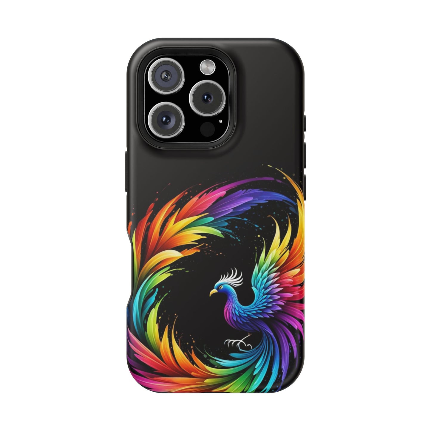 Rainbow Phoenix Design iPhone Tough Case
