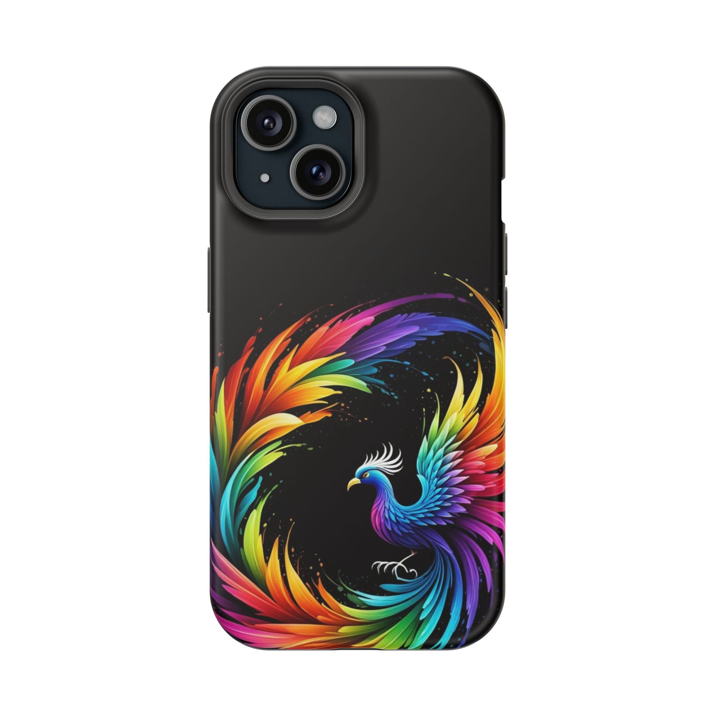 Rainbow Phoenix Design iPhone Tough Case