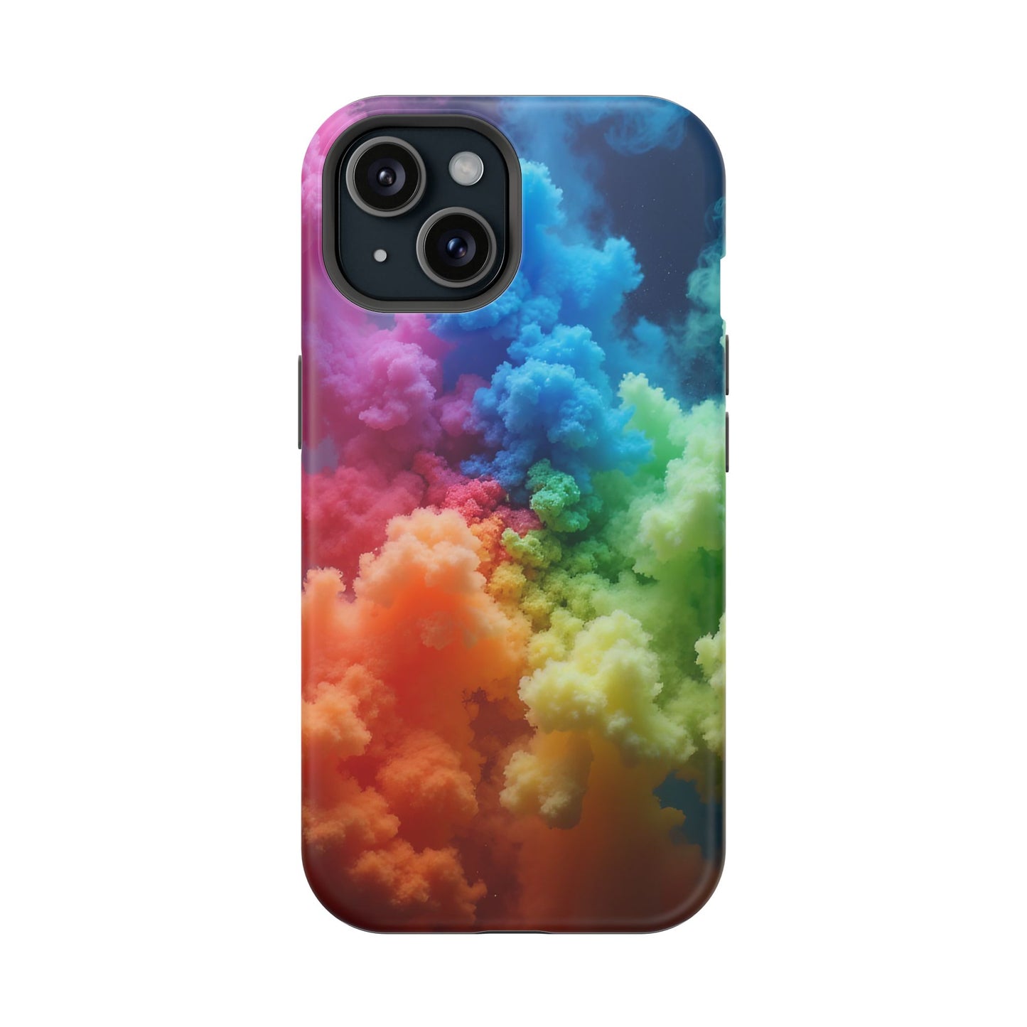 Rainbow Mist Tough Magnetic iPhone Case