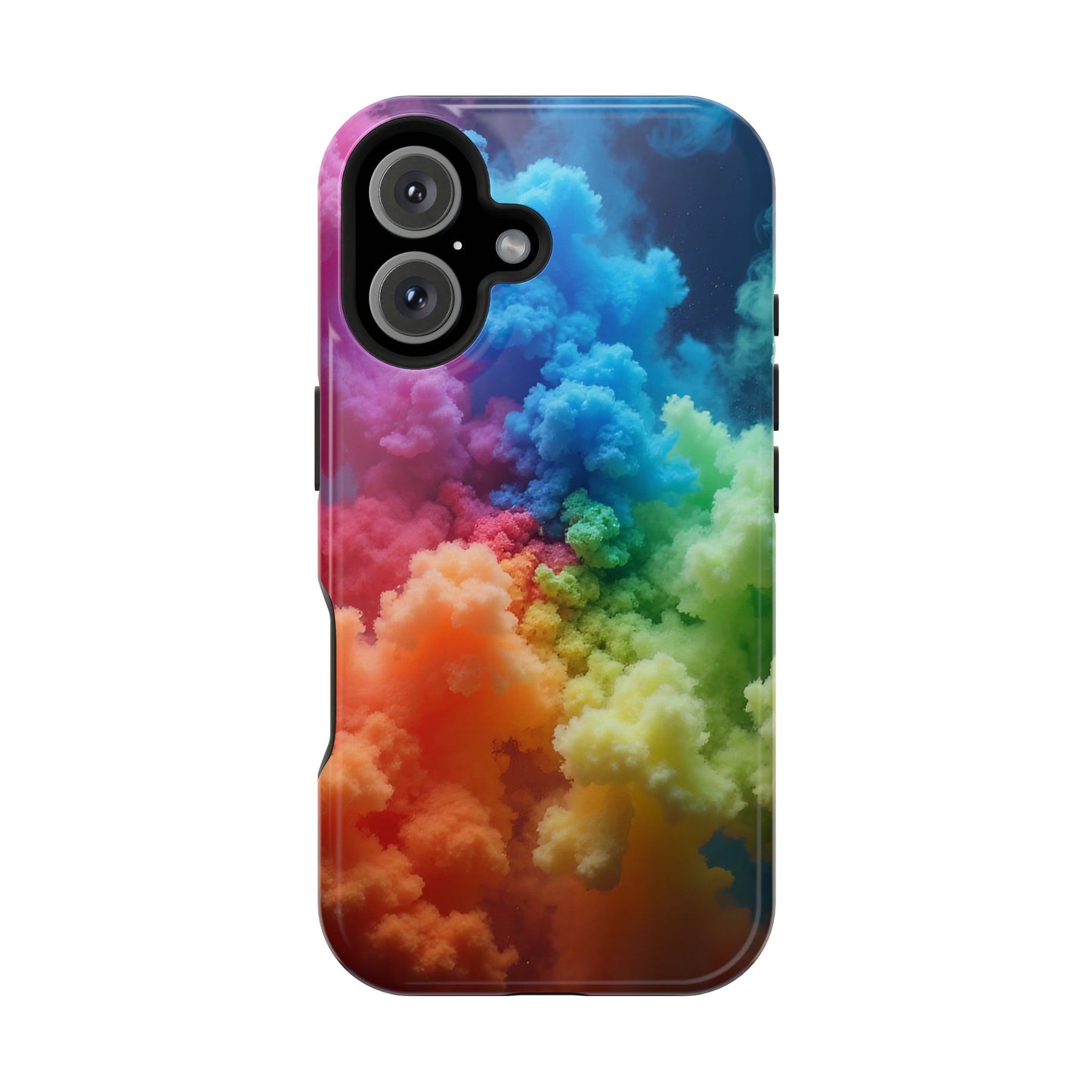 Rainbow Mist Tough Magnetic iPhone Case