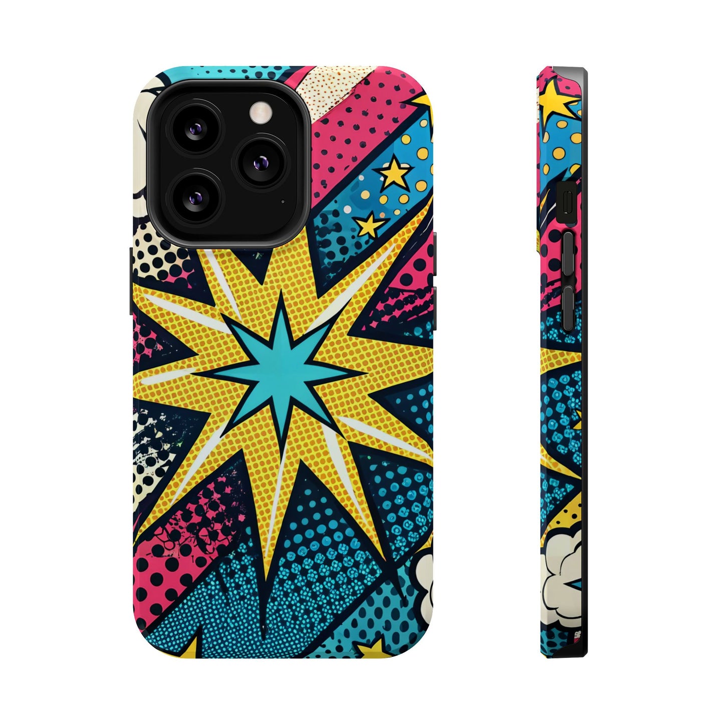 Pop Art Starburst Design iPhone Tough Case