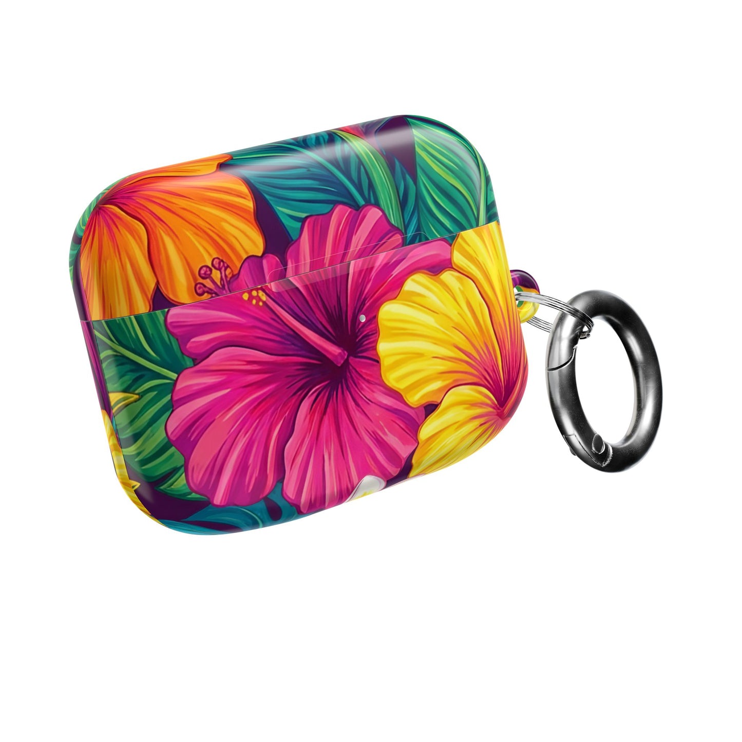 Vibrant Tropical Floral AirPod Case