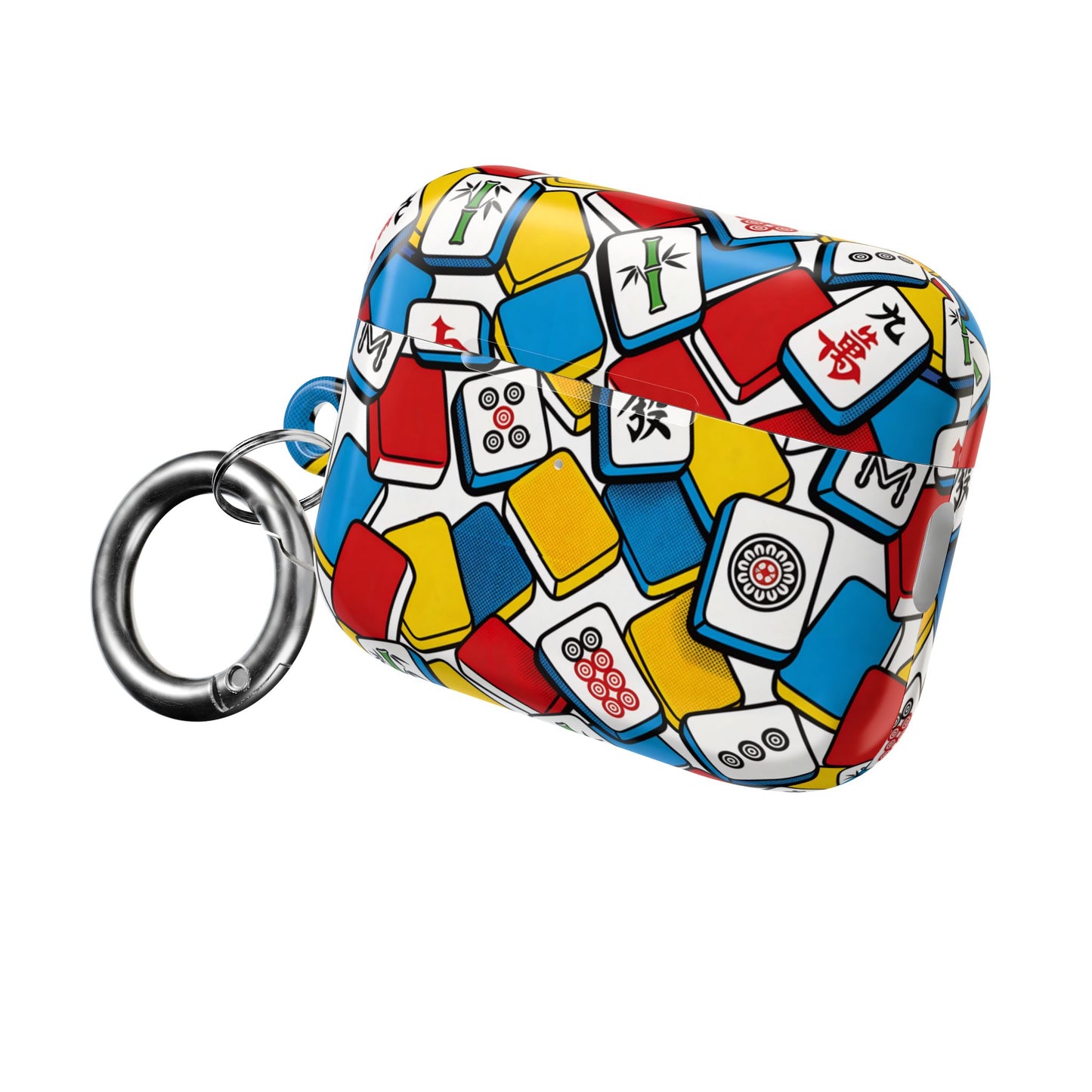 Vibrant Mahjong AirPod Case — Colorful Mahjong Tile Protective Case