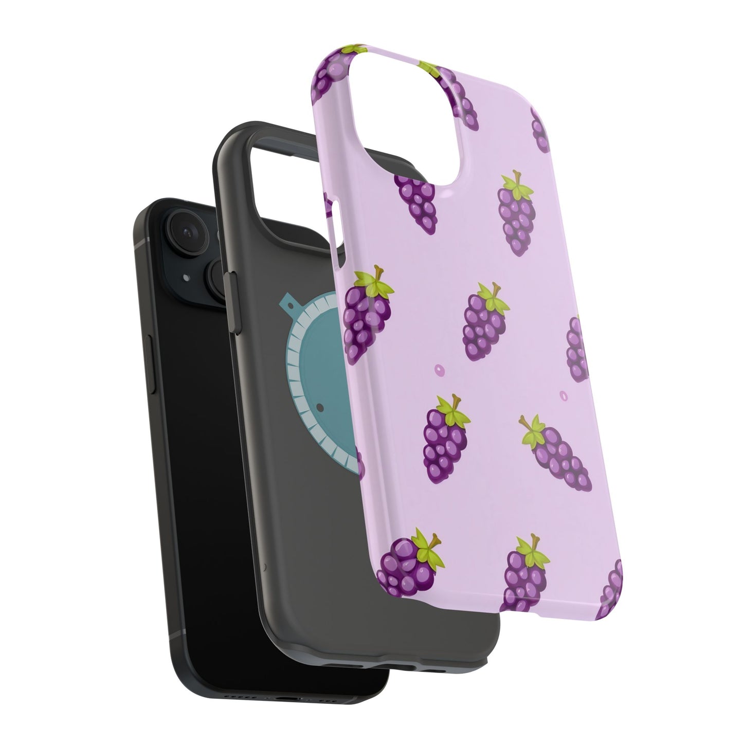 Grape Design iPhone Tough Case