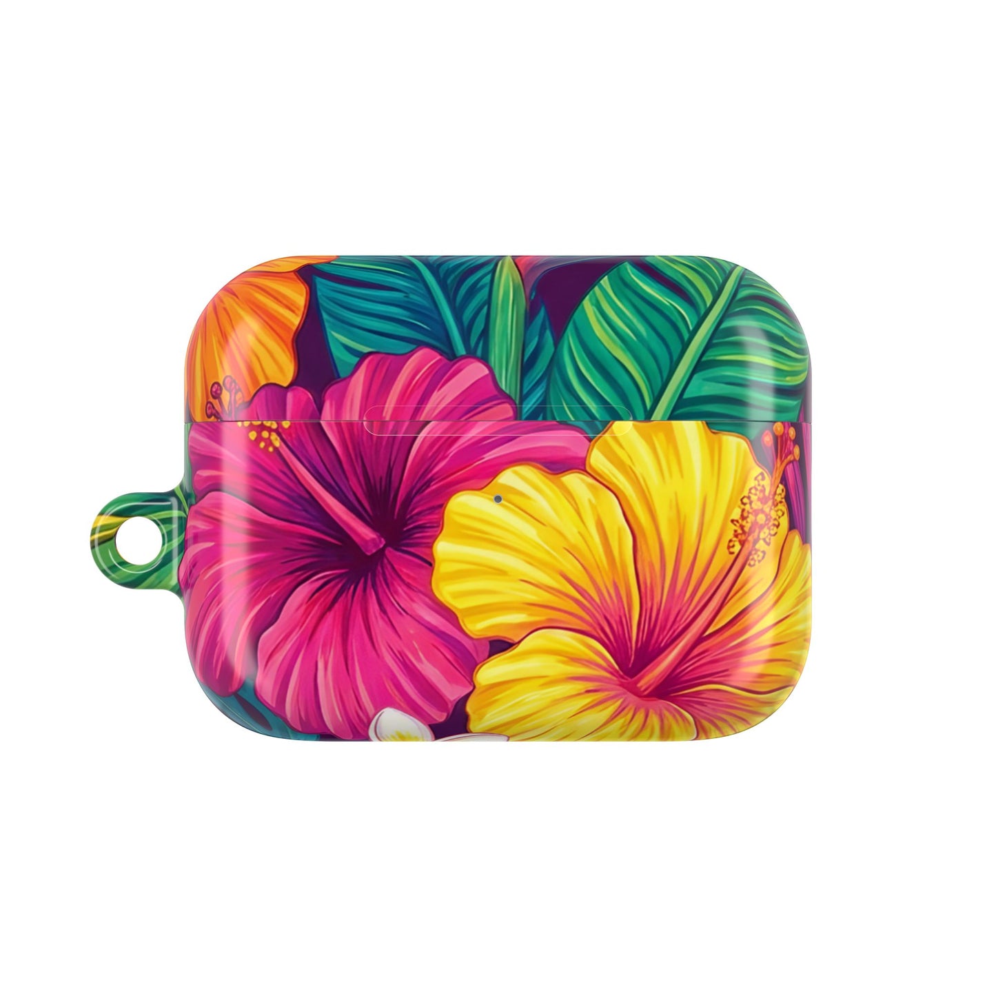 Vibrant Tropical Floral AirPod Case