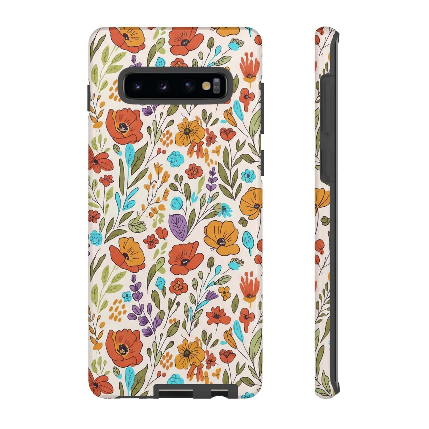 Floral Drawing Inspire Samsung Phone Case