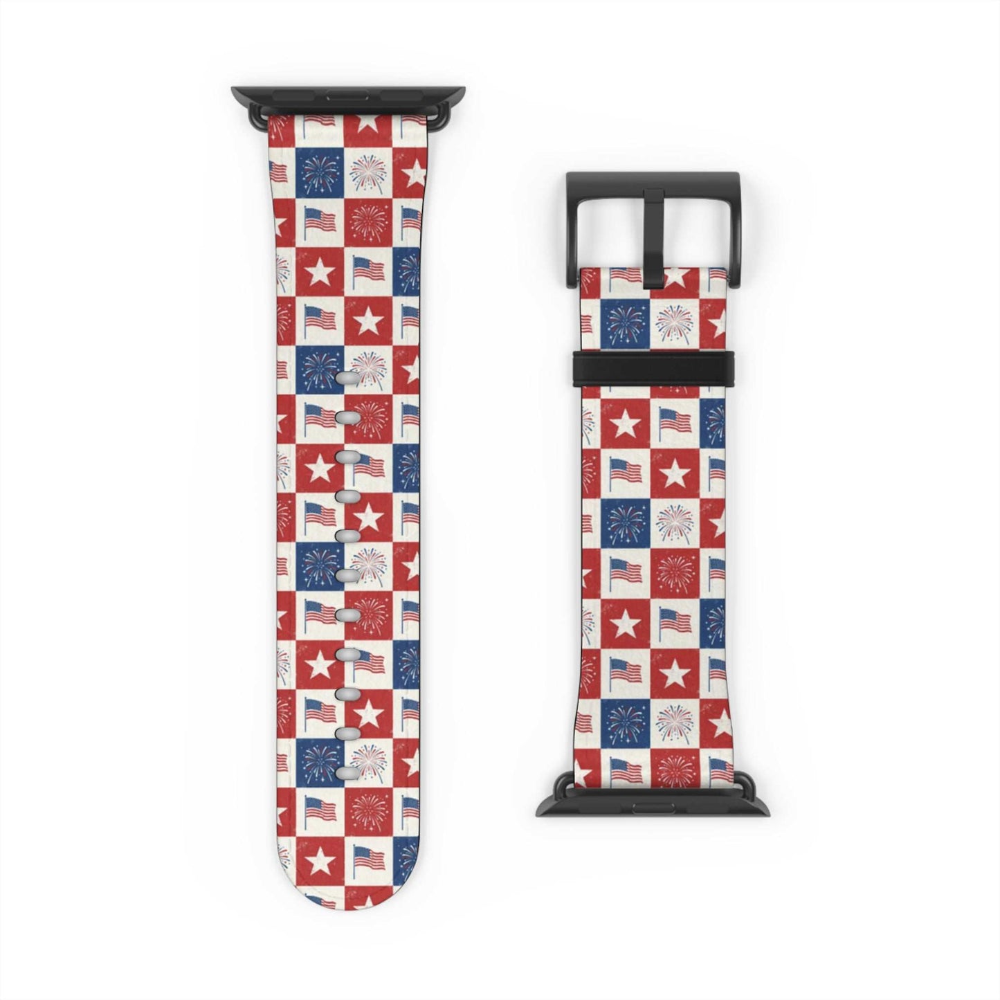 4th of July Patriotic Apple Watch Band