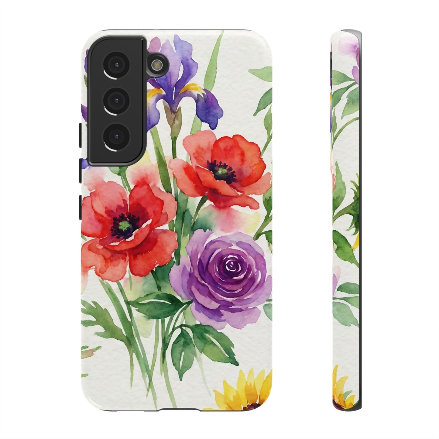 Watercolor Bouquet Samsung Phone Case — Tough Cases