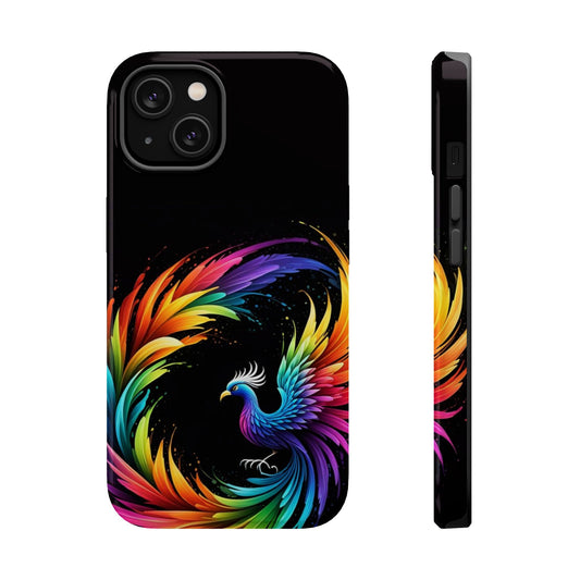 Rainbow Phoenix Design iPhone Tough Case