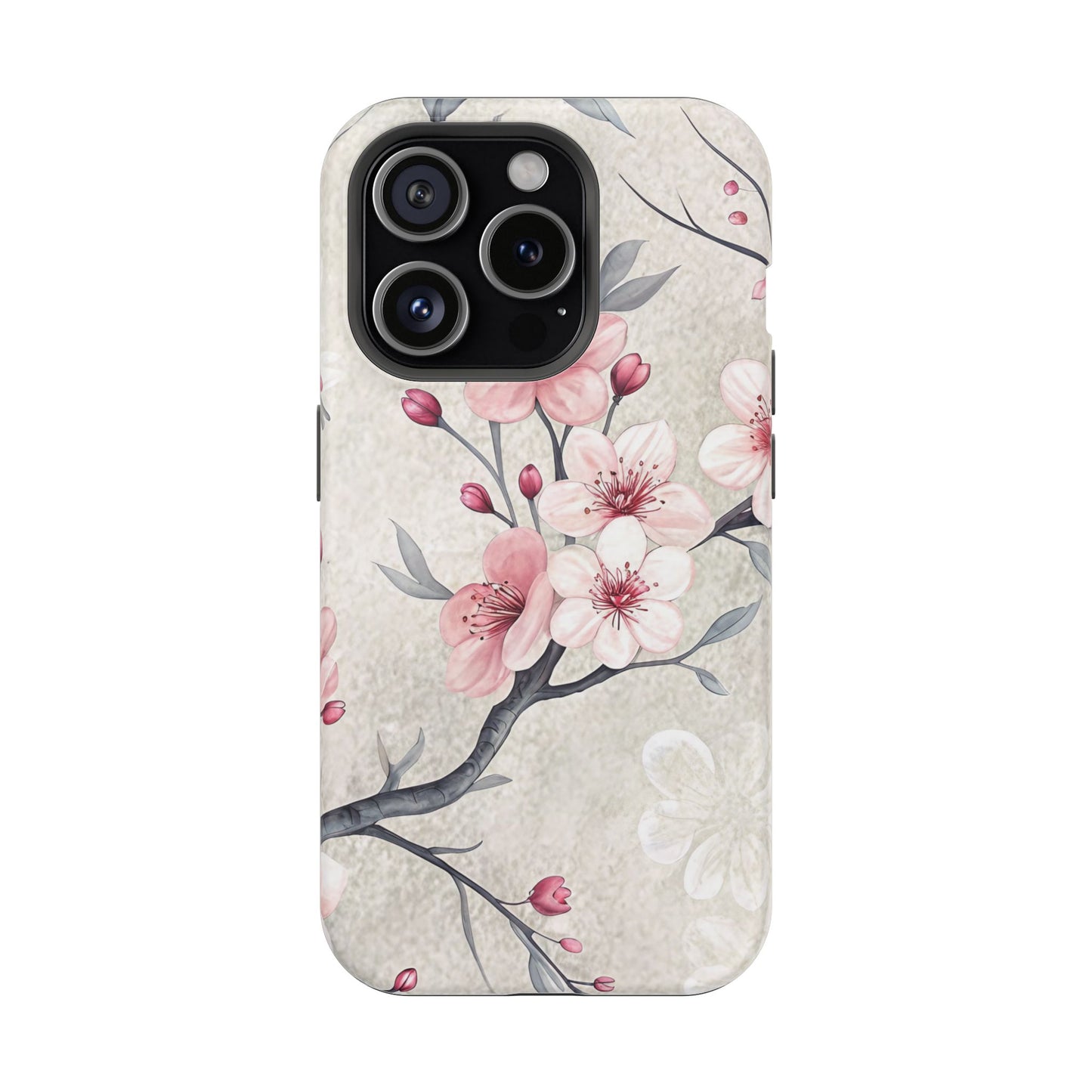 Japanese Cherry Blossom Magnetic iPhone Tough Cases