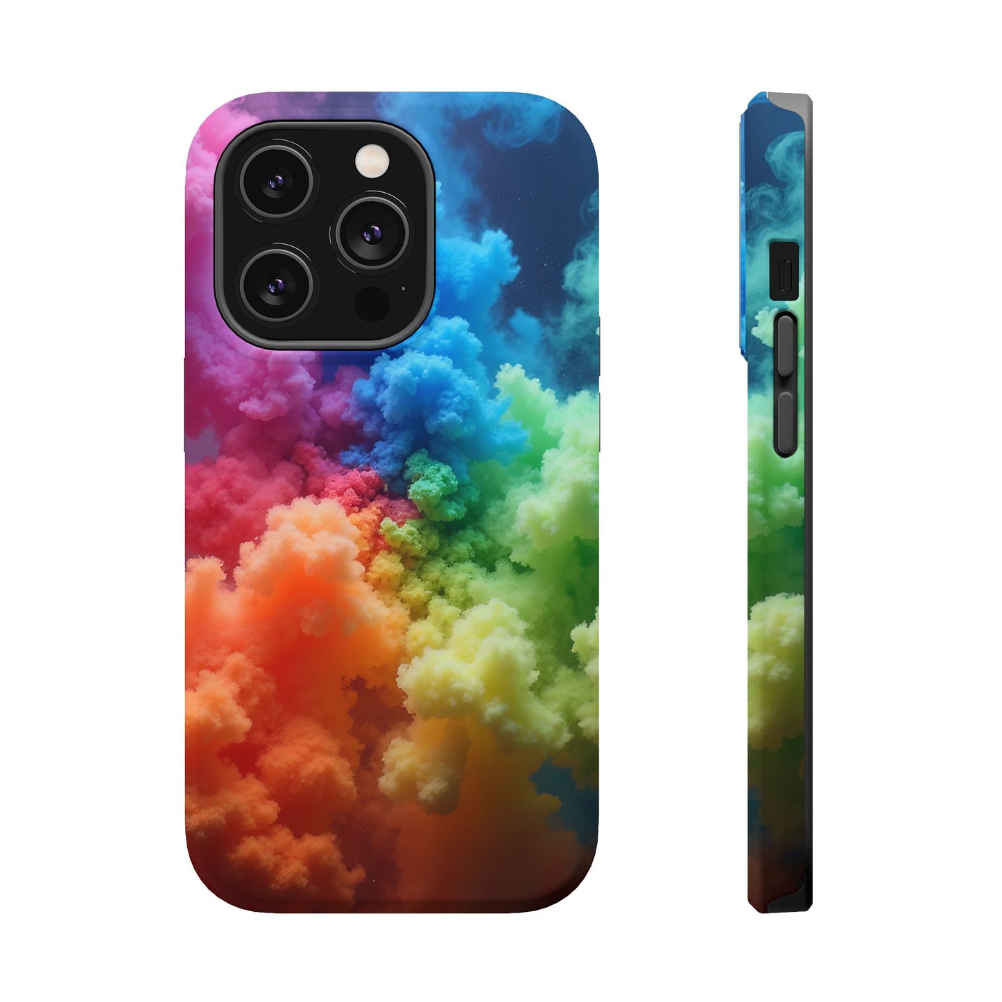 Rainbow Mist Tough Magnetic iPhone Case