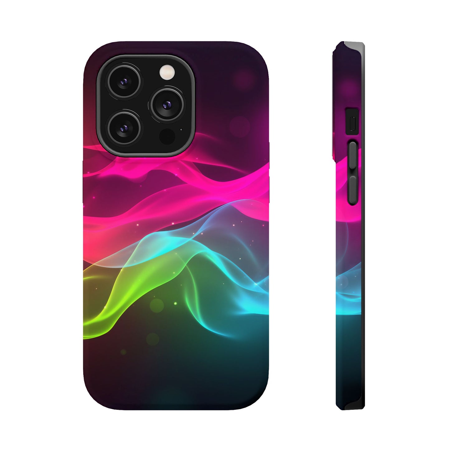 Ride the Rainbow Wave iPhone Tough Case