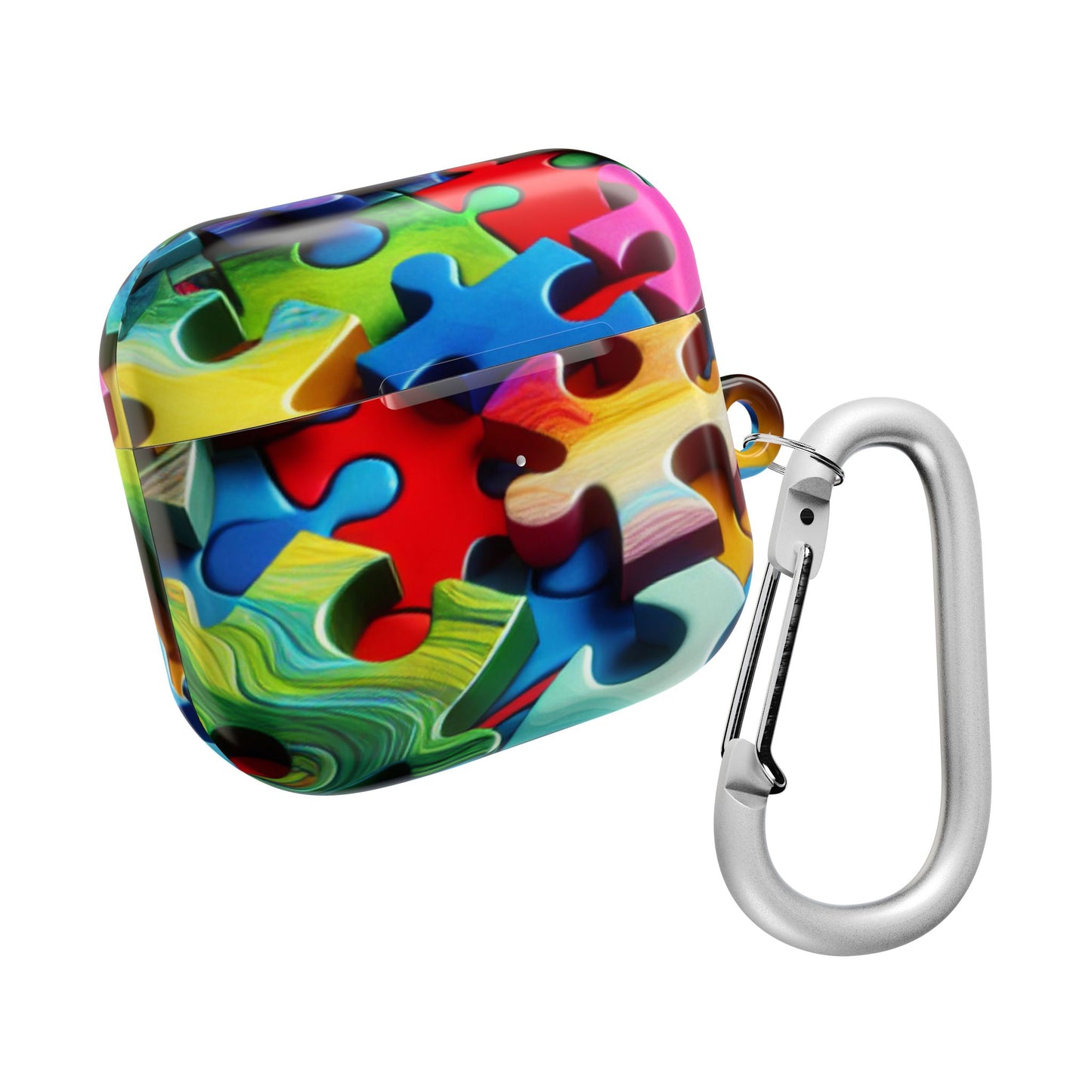 Rainbow Puzzle AirPod Case