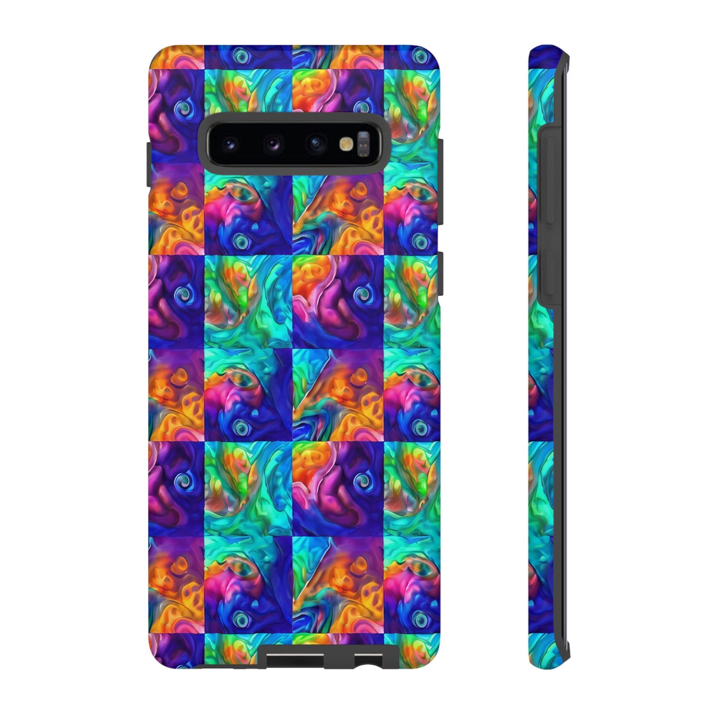 Abalone Swirl Samsung Phone Case — Glowing Shell Design