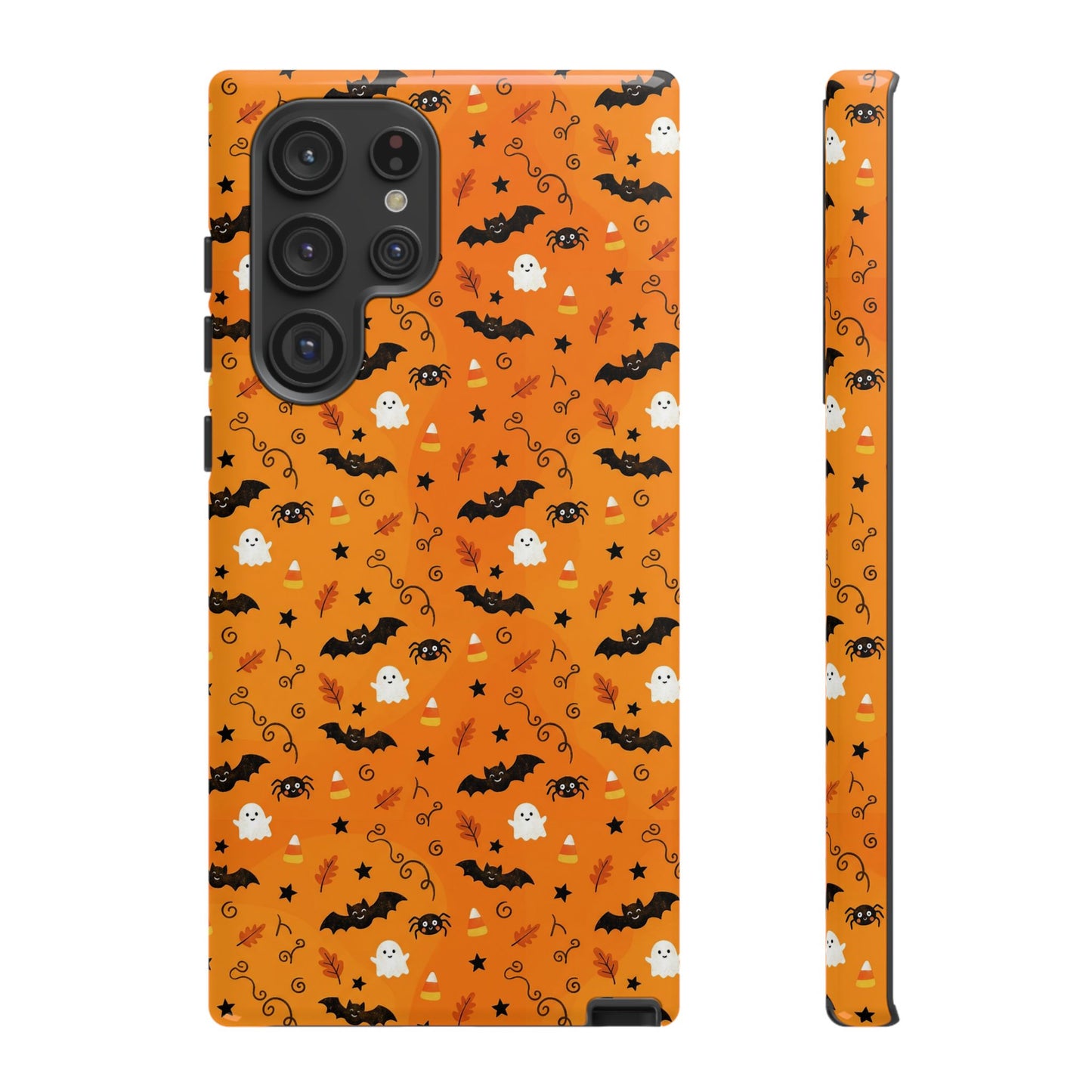 Boo-tiful Halloween Bat & Ghost Tough Phone Case