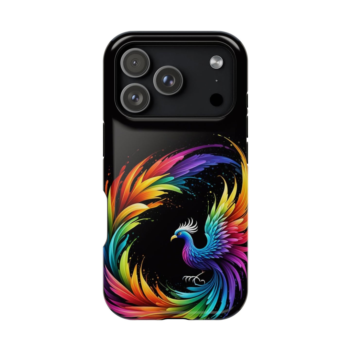 Rainbow Phoenix Design iPhone Tough Case