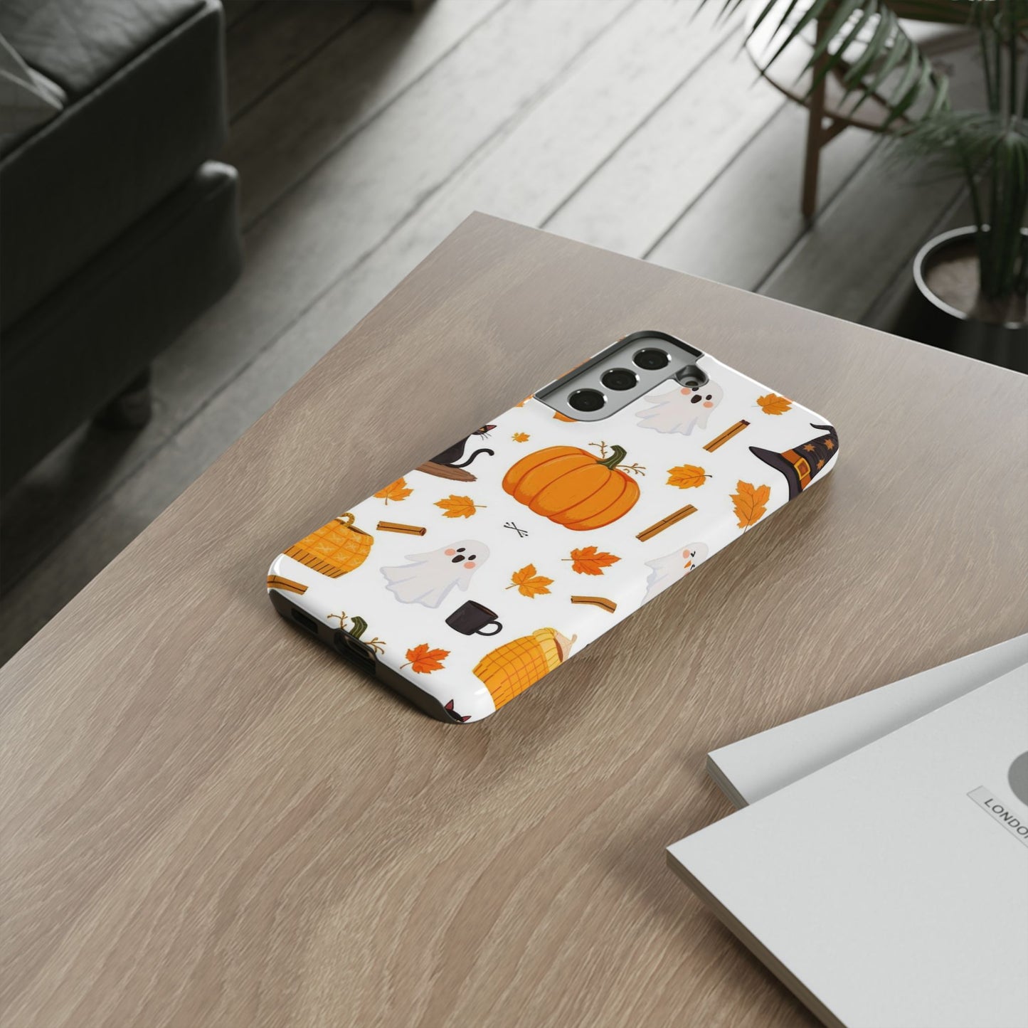 Pumpkins and Ghosts Samsung Tough Cases