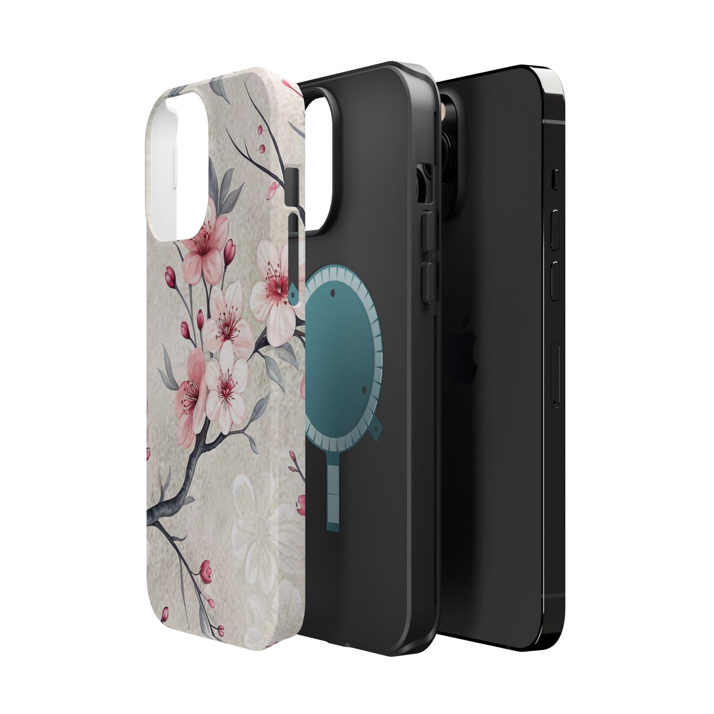 Japanese Cherry Blossom Magnetic iPhone Tough Cases