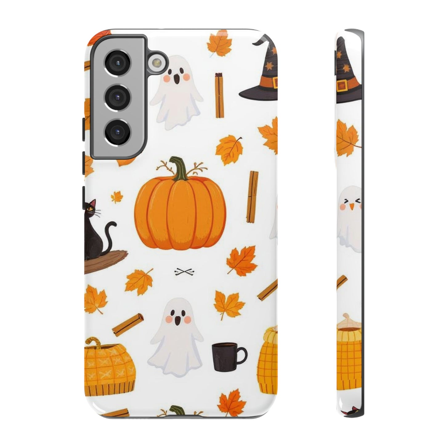 Pumpkins and Ghosts Samsung Tough Cases