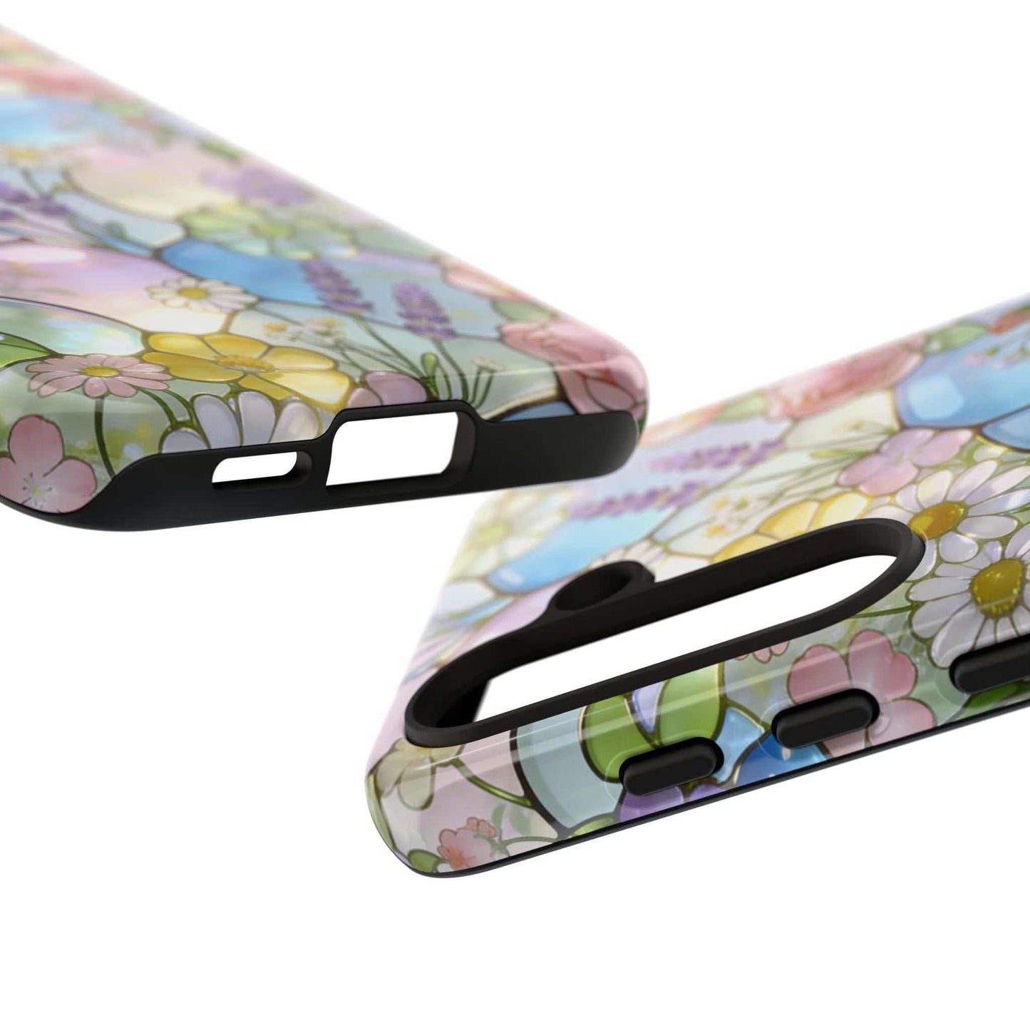 Floral Stained Glass Samsung Phone Case — Tough Cases